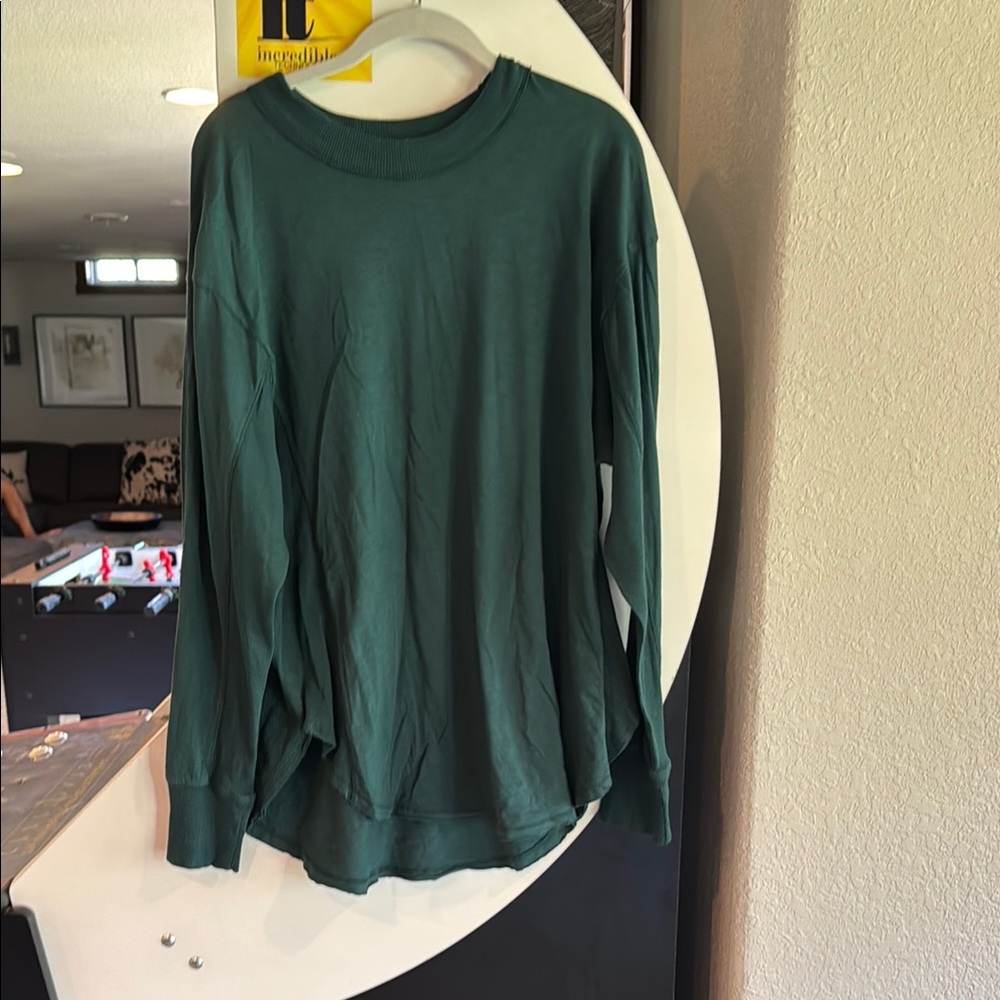 Aerie Long Sleeve Tee - Forest Green